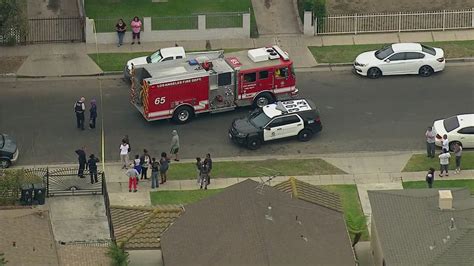 Teenager hospitalized in drive-by shooting in South Los Angeles 